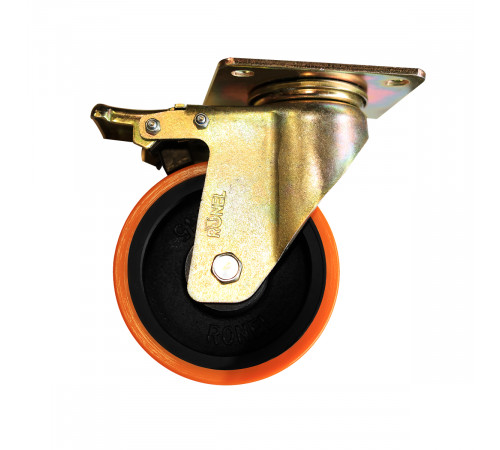 Колесо большегрузное полиуретановое RONEL RN01 CPU 125 F