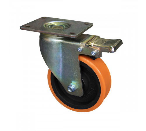 Колесо большегрузное полиуретановое RONEL RN01 CPU 125 F
