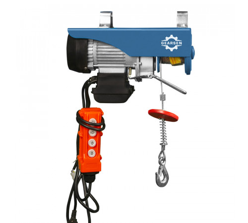 Мини электрическая таль комбинированная GEARSEN PA 220В, 125/250кг, 12/6м
