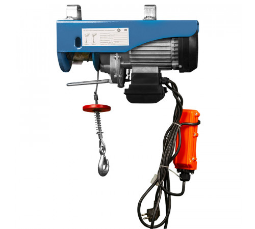Мини электрическая таль комбинированная GEARSEN PA 220В, 125/250кг, 12/6м