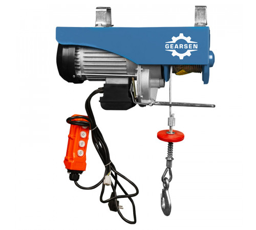 Мини электрическая таль комбинированная GEARSEN PA 220В, 125/250кг, 12/6м
