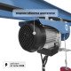 Таль электрическая мини стационарная GEARSEN PA 220В, 500/1000кг, 20/10м