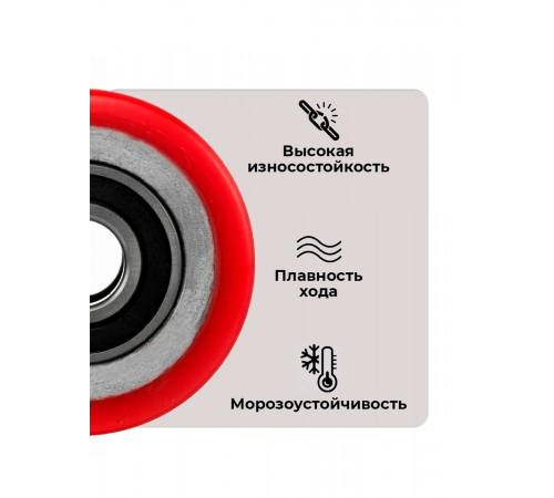 Колесо полиуретан 70х60 мм с подшипником для тележек гидравлических DB/BFC/DF-III