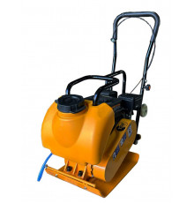 Виброплита 55 кг, 15кН (Loncin), бак, колесный комплект TOR C-60