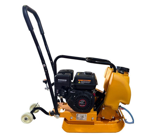 Виброплита 55 кг, 15кН (Loncin), бак, колесный комплект TOR C-60