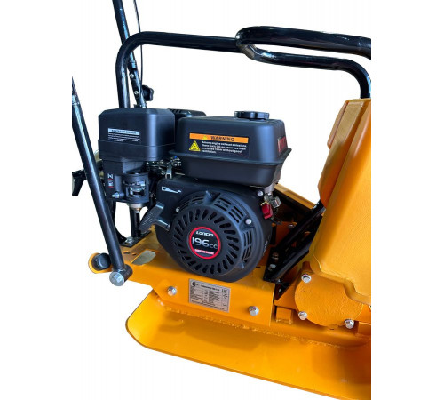 Виброплита 55 кг, 15кН (Loncin), бак, колесный комплект TOR C-60