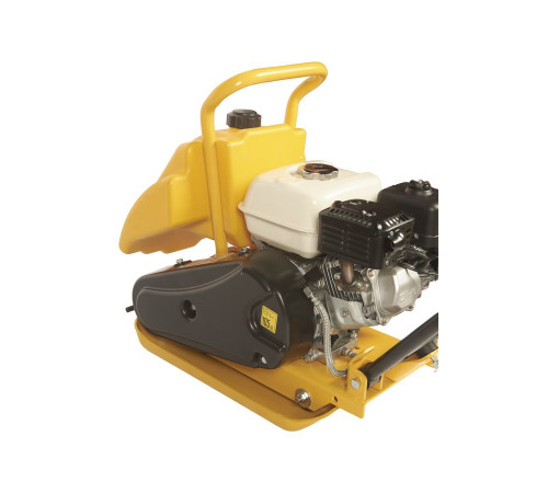 Виброплита TOR T-60 61 кг, 11кН Honda бак, коврик, колесный комплект