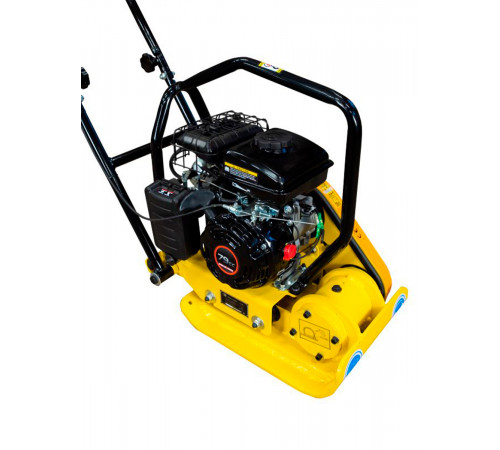 Виброплита 60 кг, 10,5кН (Loncin) без бака, коврик, колесный комплект TOR C-60
