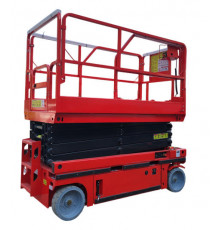 Подъемник ножничный самоходный с выдвижной платформой аккумуляторный 450 кг, 8/10м, 24/256 В/Ач TOR AMSL0810 DC
