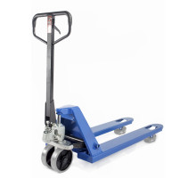 Тележка гидравлическая 2500 кг 1150 мм резиновые колеса TOR AC (серия D)