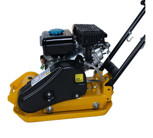 Виброплита TOR T-50 48кг, 8,5кН Loncin коврик, колесный комплект