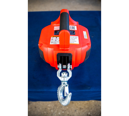 Лебедка под шуруповерт переносная TOR SQ-500 225 кг 12 м
