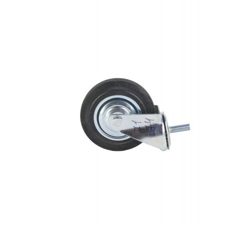 Колесо поворотное SCt 63 160 мм резина с болтом (F)