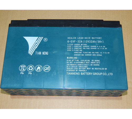 Набор аккумуляторов (GEL) 12/35 В/Ач (265х75х170 х 2 шт)  для  MINI 350
