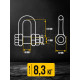 Скоба прямая TOR 17,0 т (тип G2150) (Q)