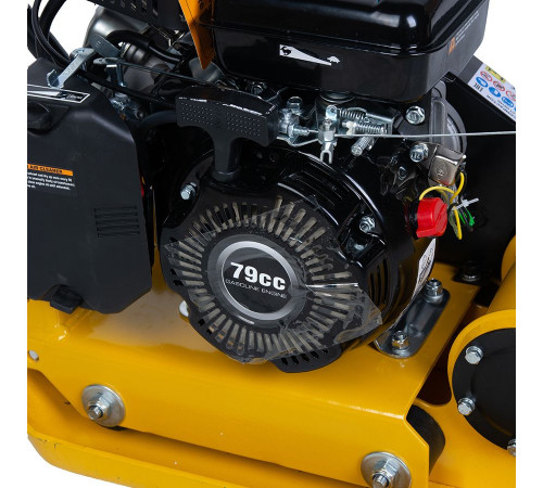 Виброплита TOR T-50 48кг, 8,5кН Loncin коврик, колесный комплект
