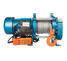 Лебедка электрическая  500/1000кг  70/35м с канатом  220B REM KCD