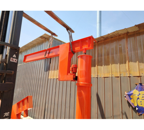 Кран консольный поворотный электрический TOR JIB г/п 1000 кг, высота 3 м, стрела 3 м