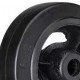 Колесо большегрузное D 63 160 мм резина на ось (F)