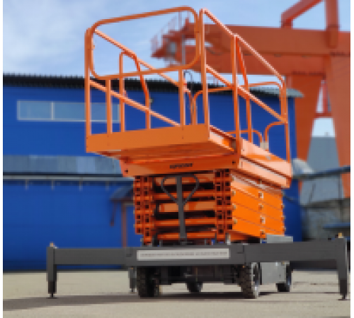 GROST Tower 500-9 АС 220 (11м) с выдвижной платформой