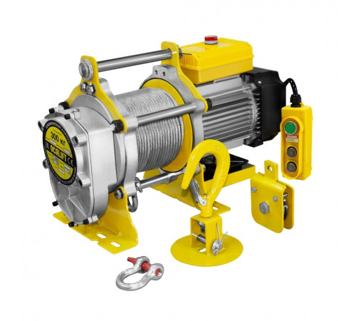 Лебёдка строительная OCALIFT TSA 500/1000кг 40м 220в (алюминиевый корпус)