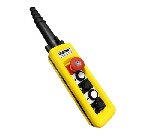 Пульт управления 4 кнопки 2 скорости, стоп, ключ, IP65 XAC-A4913Y
