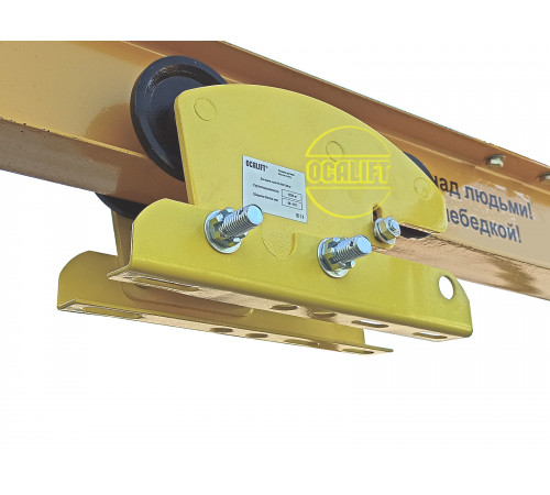 Каретка OCALIFT HT для талей РА 600/1200 1,2т холостая без привода (6 колёс)