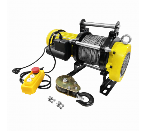 Лебедка электрическая LITELIFT KCD-300 150/300 кг 220в с канатом 50м