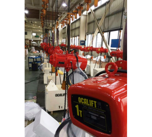 1т 12м таль цепная ТЭЦ OCALIFT 01-01S 380в стационарная на крюке