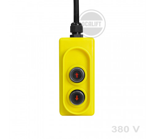 Лебёдка строительная OCALIFT TSA 300/600 кг 60м 380в (модель 500кг) (алюминиевый корпус)