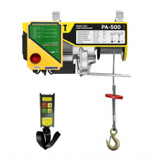 Мини таль стационарная OCALIFT PA-500 250/500кг 20м 220в радиоуправление