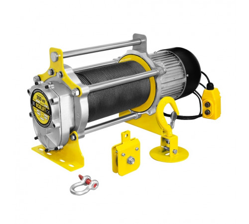Лебедка строительная OCALIFT TSA 300/600кг 100м 380в (алюминиевый корпус)