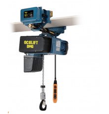 Таль электрическая цепная ТЭЦ OCALIFT DMG 2501D 250кг 4,5м 8/2 м/мин, передвижная 20 м/мин, 380в