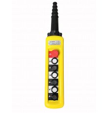 Пульт управления 6 кнопок 2 скорости, стоп, для кран балки, IP65 XАC-A6913