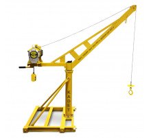 Мини кран OCALIFT KADET поворотный с лебёдкой скоростной TSA 300 кг 40м 220в