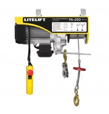 Мини таль электрическая LITELIFT PA-250 125/250кг 12м 220в