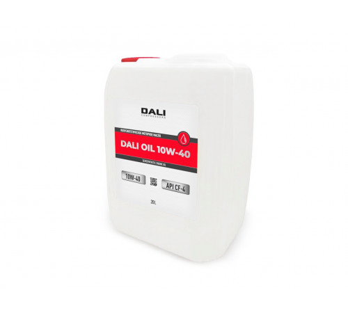 Масло моторное DALI OIL 10W-40 20л. (Полусинтетическое)