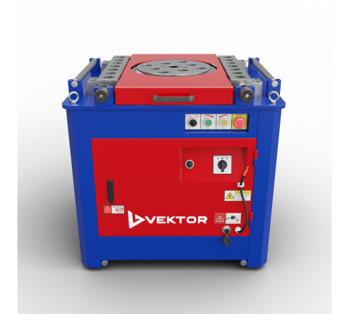 Станок для гибки арматуры Vektor GW52SA с доводчиком