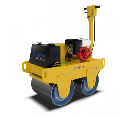 Виброкаток ручной двухвальцовый Vektor VRDR-600