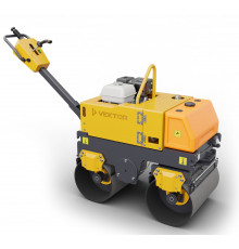 Виброкаток ручной двухвальцовый Vektor VRDR-800D