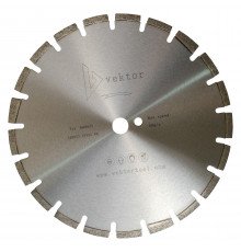 Алмазный диск по асфальту к швонарезчику Vektor VFS-350 (А/B)